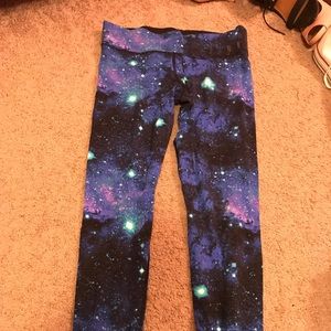 PINK galaxy leggings